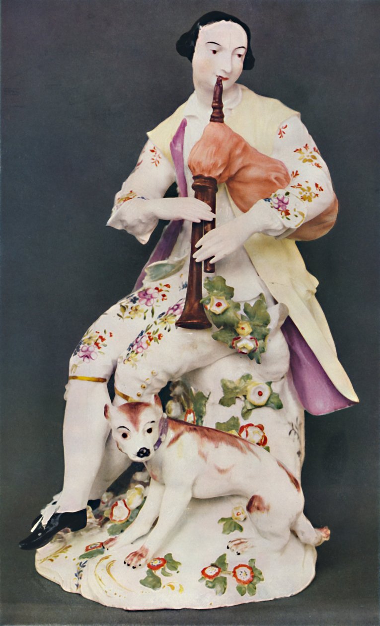 Porslinsfigur märkt WD-CO. Derby, omkring 1760, c1760 av Unbekannt