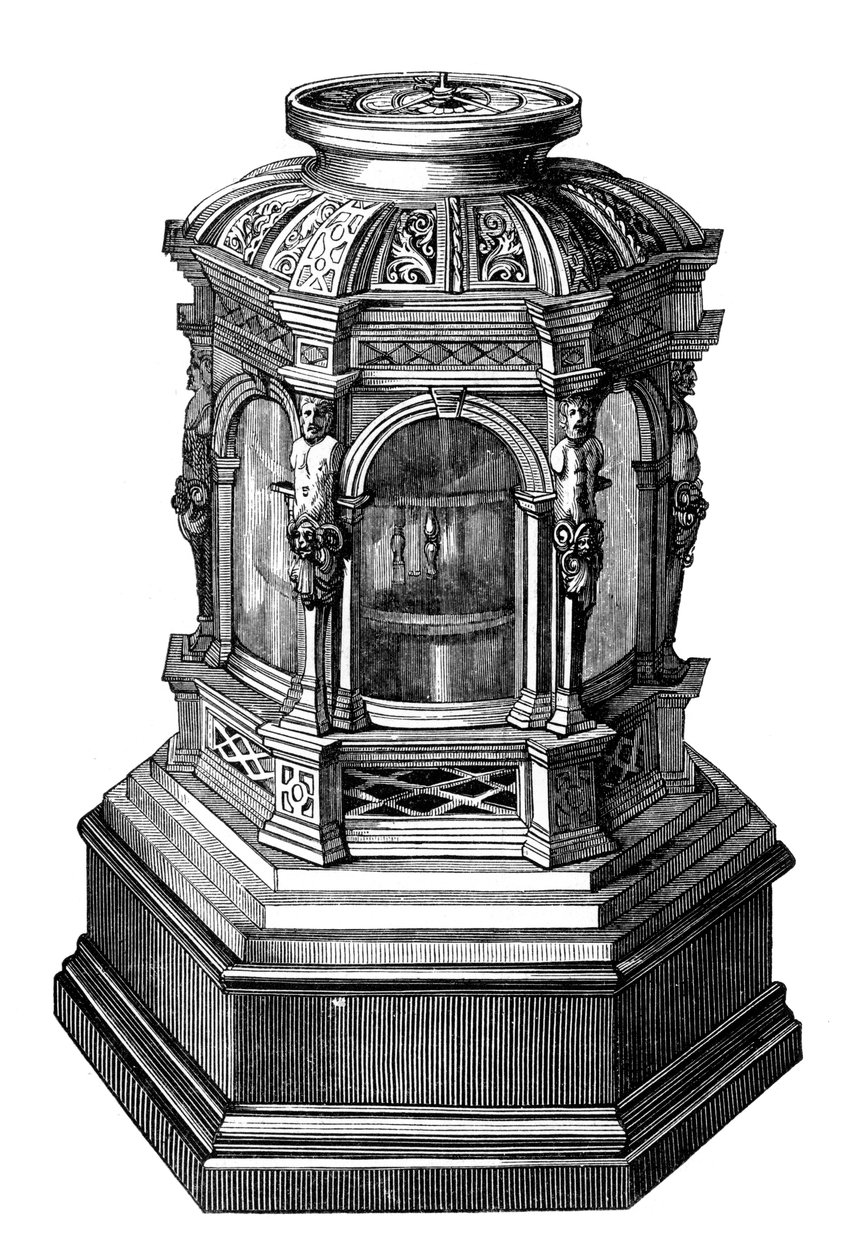 Bärbar klocka, 1300-1500-talet, 1870 av Unbekannt