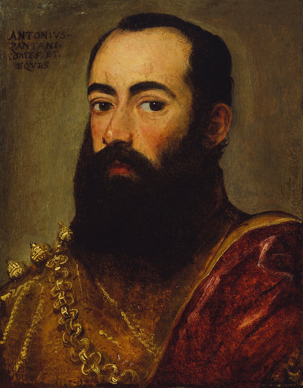 Porträtt antas vara av Antonio Zantani, 155060. av Unbekannt
