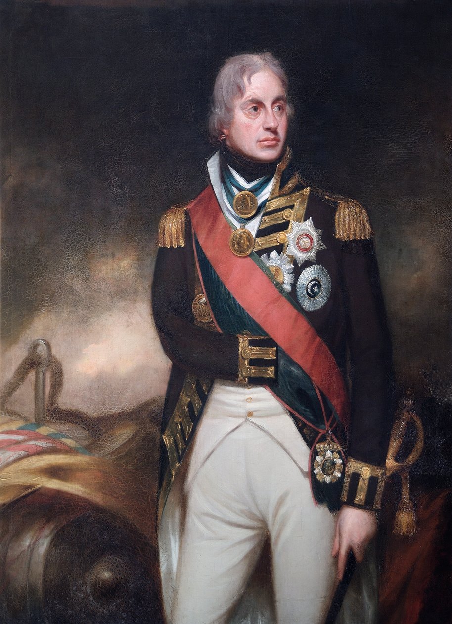 Porträtt av amiral Lord Nelson, c1806 av Unbekannt