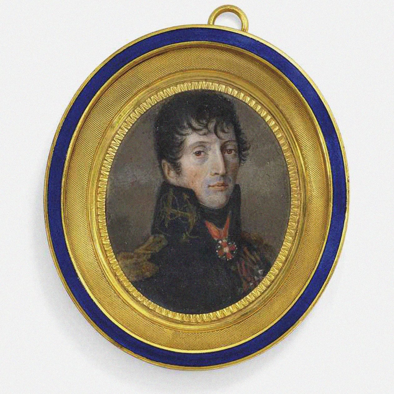 Porträtt av amiral Vasilij Chichagov 1726-1809, ca. 1815. av Unbekannt