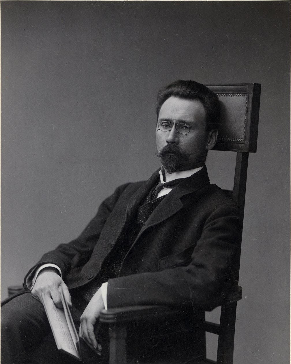 Porträtt av Alexey Alexandrovich Bakhrushin 1865-1929, 1900-talet av Unbekannt