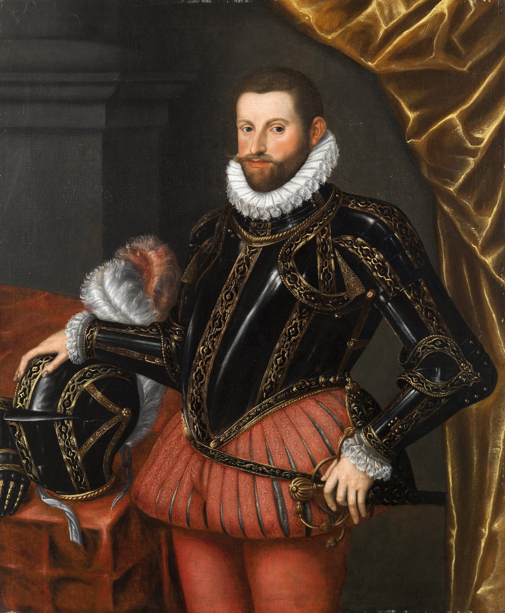 Porträtt av ärkehertig Ernest av Österrike 1553-1595, andra hälften av 1500-talet. av Unbekannt