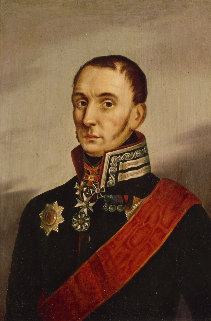 Porträtt av baronet Sir James Wylie 1768-1854, 1800-talets första kvartal av Unbekannt