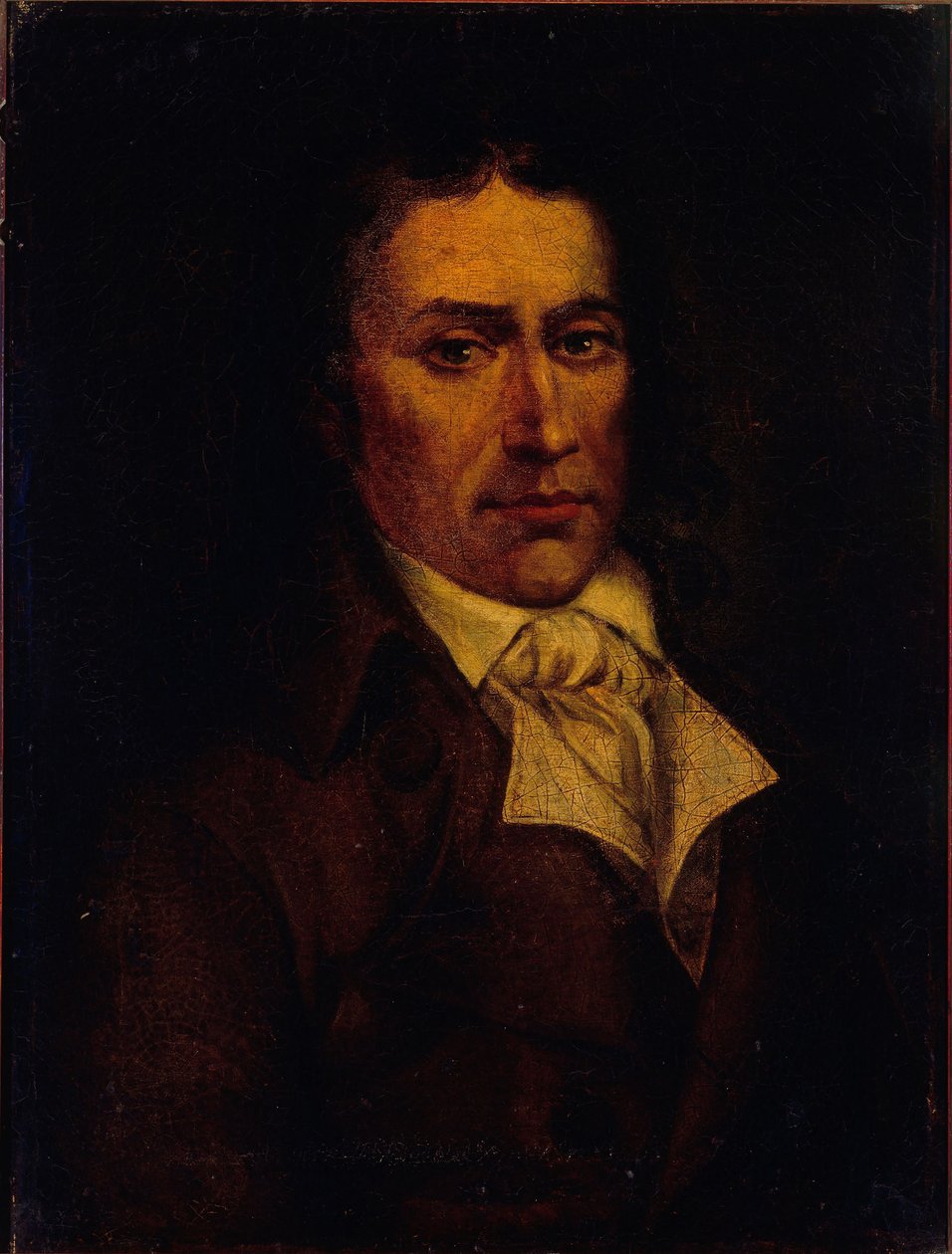 Porträtt av Camille Desmoulins 1760-1794, 1792. av Unbekannt