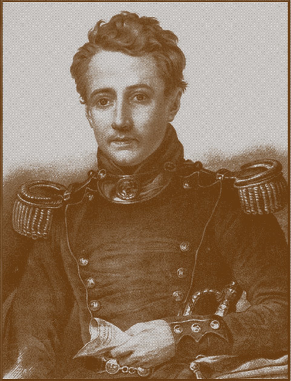 Porträtt av Charles, greve Léon 18061881, 1800-talet av Unbekannt