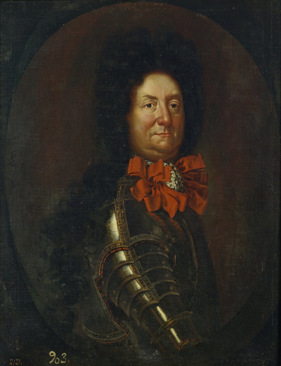 Porträtt av Karl III Philip, kurfurst Pfalz 1661-1742, ca. 1710 av Unbekannt