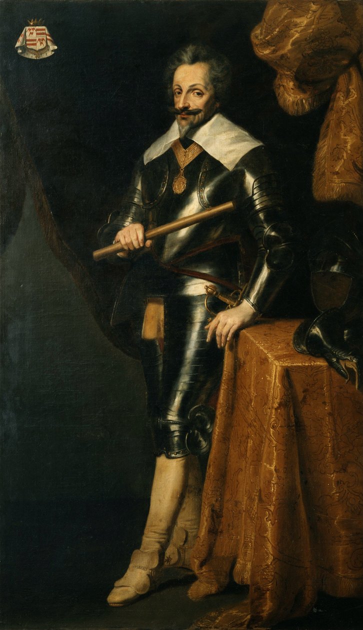 Porträtt av Karl III av Croÿ 1560-1612, 1600-talet. av Unbekannt