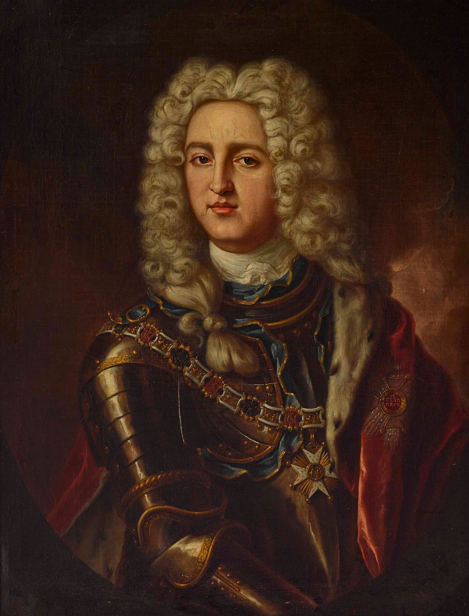 Porträtt av Christian III, Pfalzgreve av Zweibrücken-Birkenfeld 1674-1735. av Unbekannt