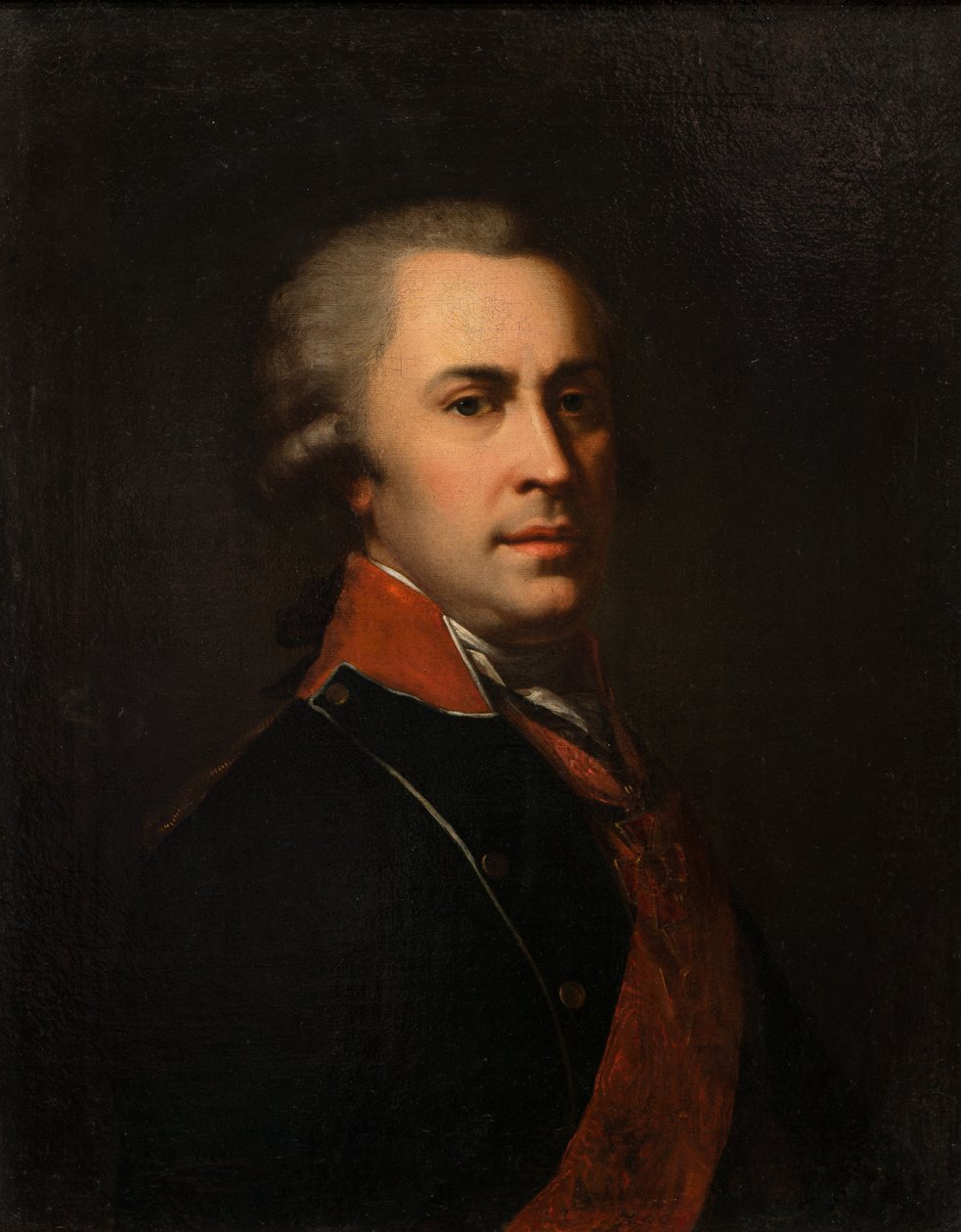 Porträtt av greve Aleksei Ivanovich Musin-Pushkin 1744-1817, sent 1700-tal.. av Unbekannt