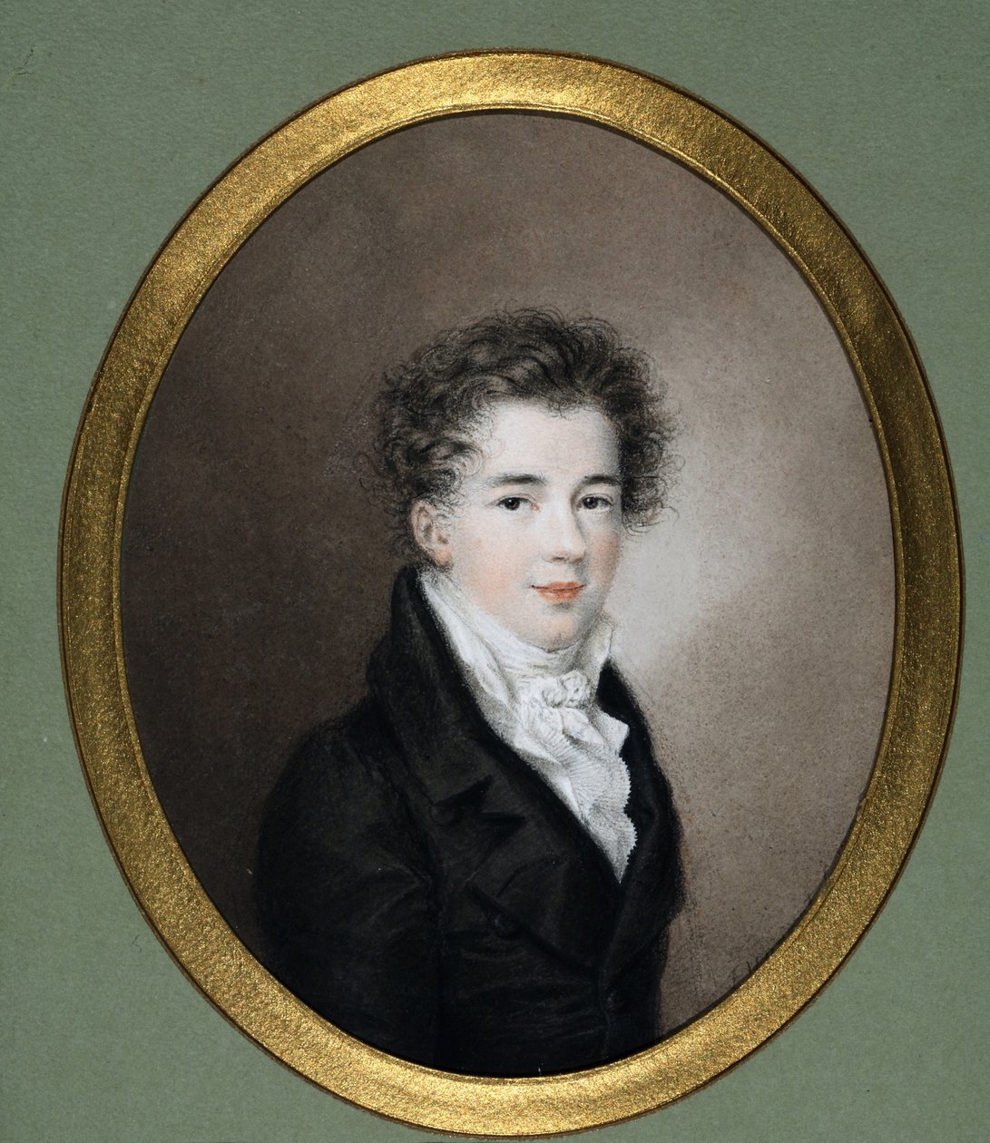 Porträtt av greve Alexander M. Gorchakov 1798-1883, ca. 1815 av Unbekannt