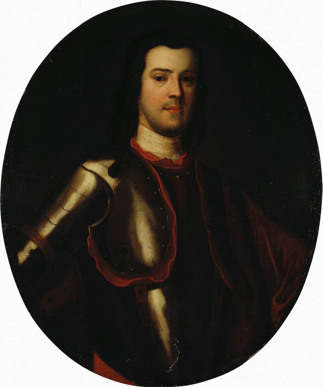 Porträtt av greve Anton Manuilovich Devier 1682-1745, tidigt 1700-tal. av Unbekannt