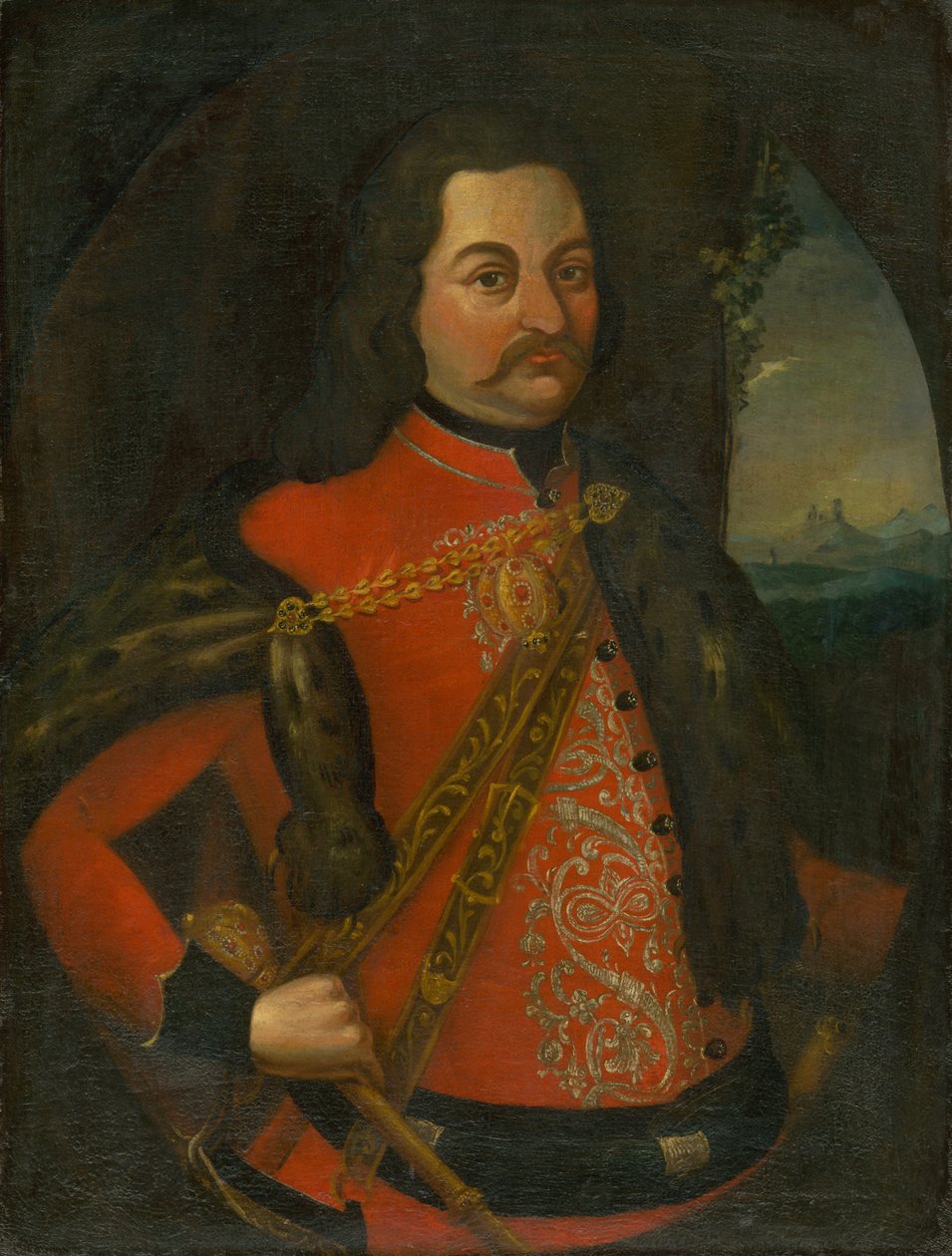 Portrait of Count Georgius Csáky av Unbekannt