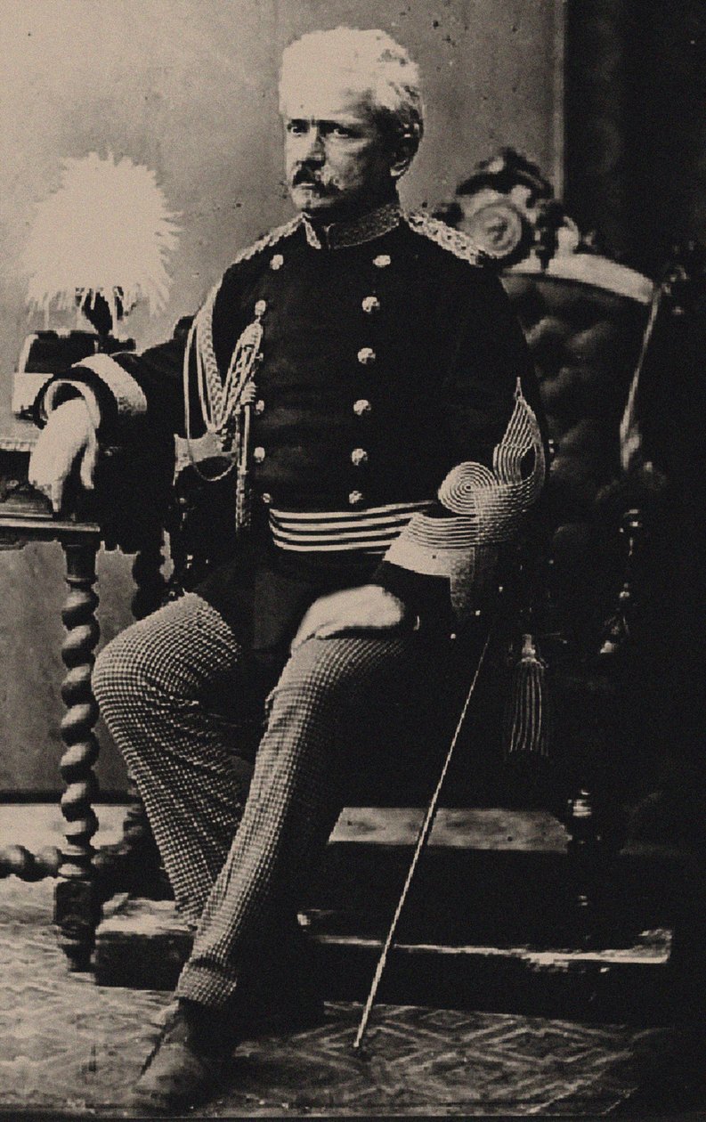 Porträtt av Edoardo Chiossone 1833-1898, ca. 1888. av Unbekannt