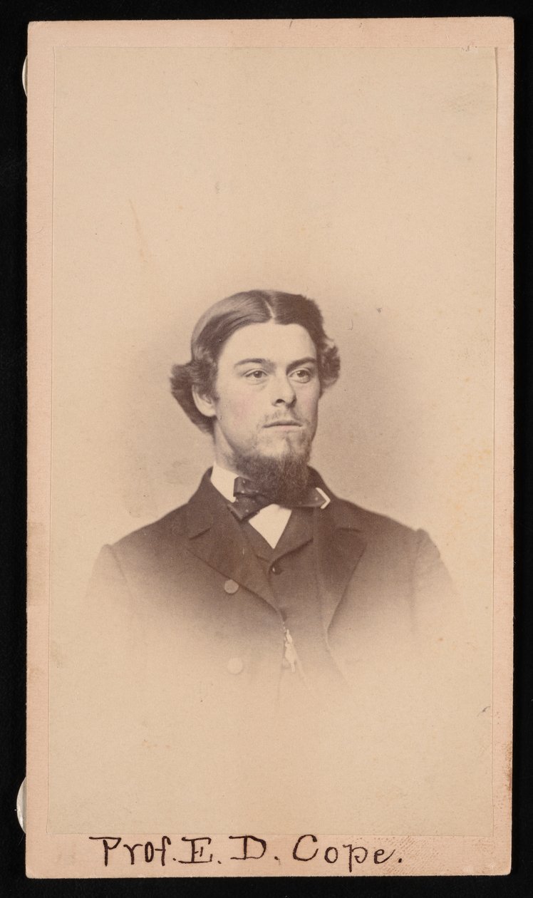 Porträtt av Edward Drinker Cope 1840-1897, cirka 1860-talet. av Unbekannt