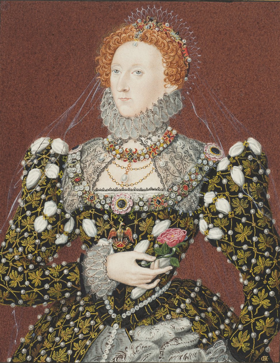 Porträtt av Elizabeth I av England av Unbekannt