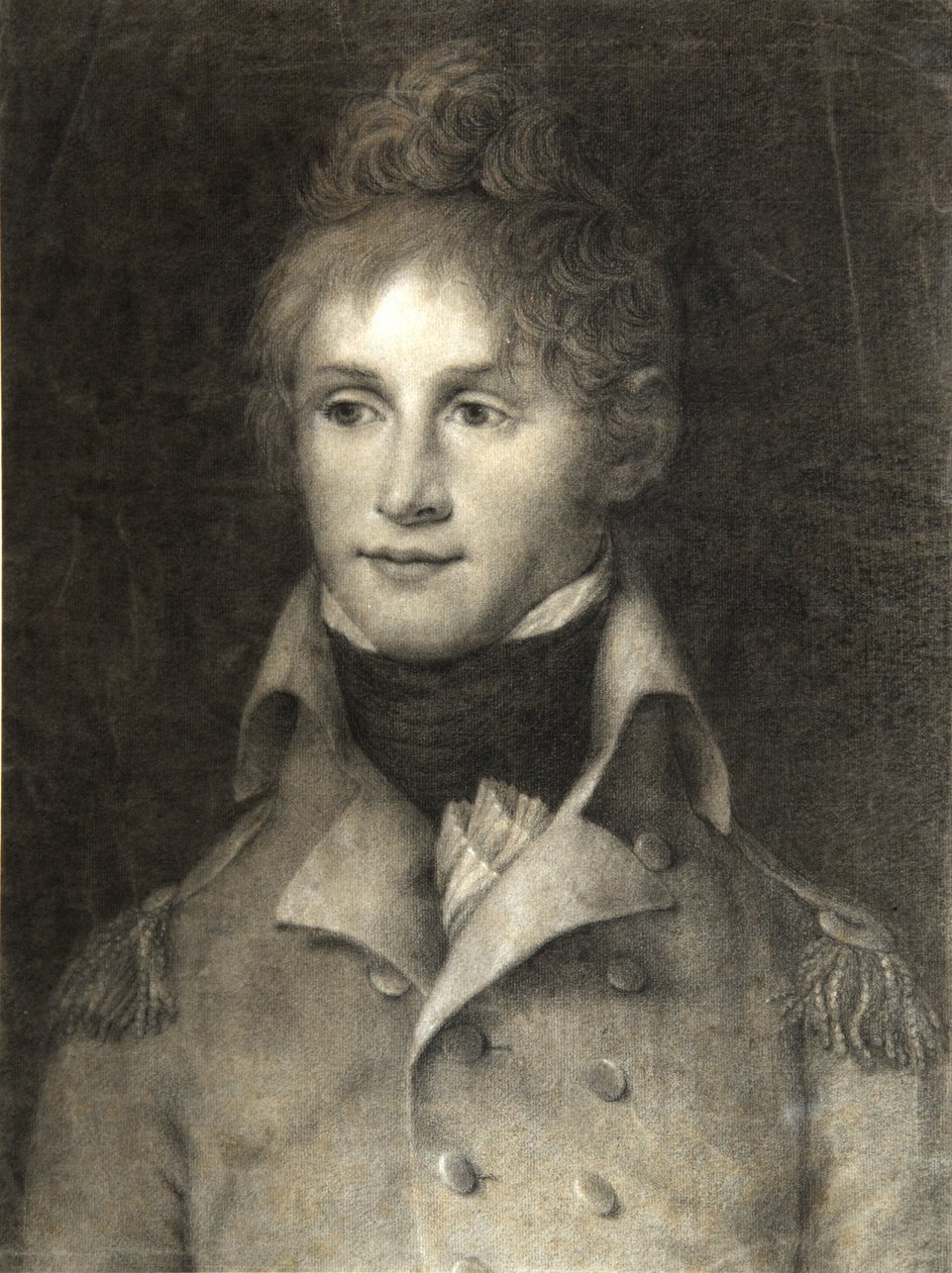 Porträtt av kejsar Alexander I 1777-1825, tidigt 1800-tal av Unbekannt
