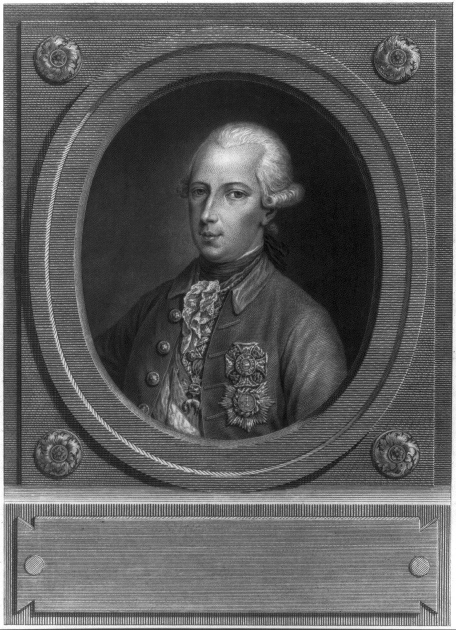 Porträtt av kejsar Josef II 1741-1790, 1700-talet av Unbekannt