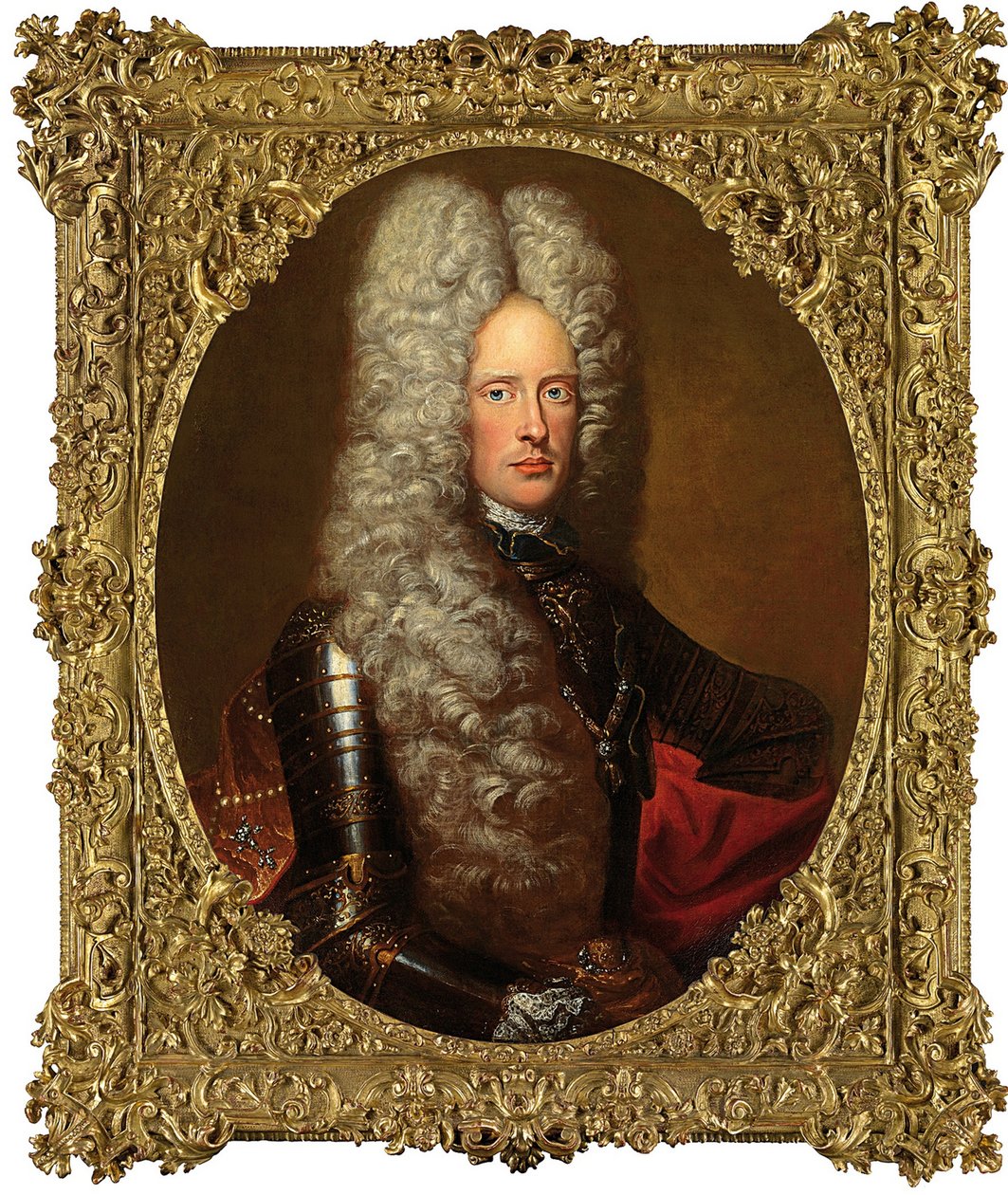 Porträtt av kejsar Joseph I 1678-1711, tidigt 1700-tal av Unbekannt