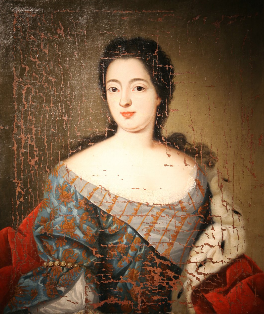 Porträtt av kejsarinnan Catherine I. 1684-1727, tidigt 1700-tal. av Unbekannt