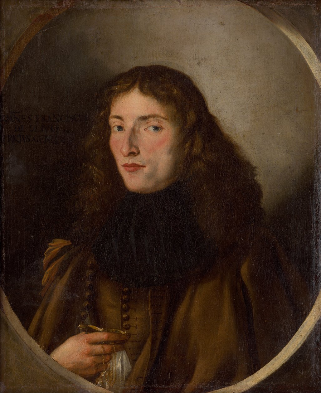 Porträtt av Enrico Palladio degli Olivi ca 1580-1629, ca 1610-1615. av Unbekannt