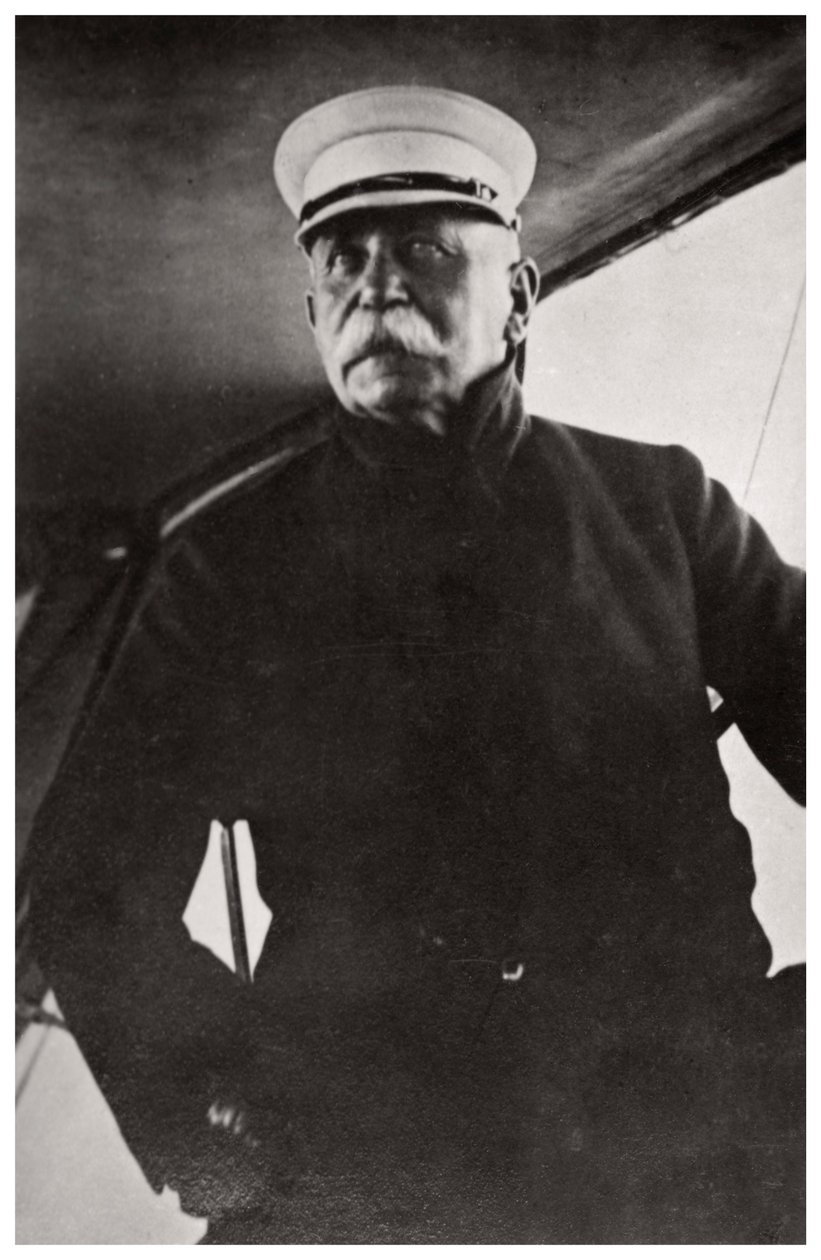 Porträtt av Ferdinand, Graf von Zeppelin, tidigt 1900-tal 1933 av Unbekannt