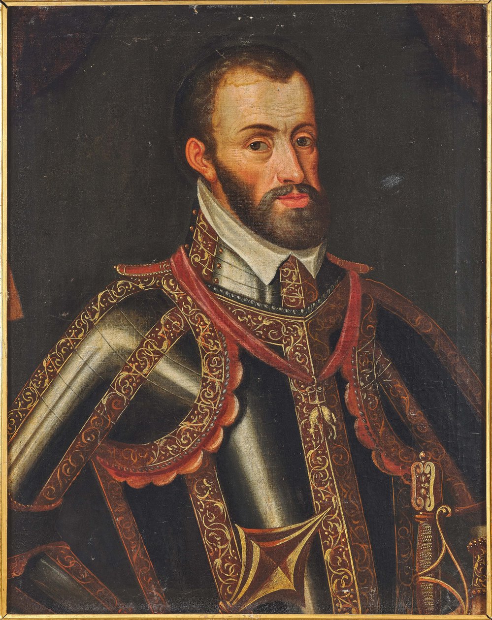 Porträtt av Ferdinand II 1529-1595, ärkehertig av Österrike. av Unbekannt