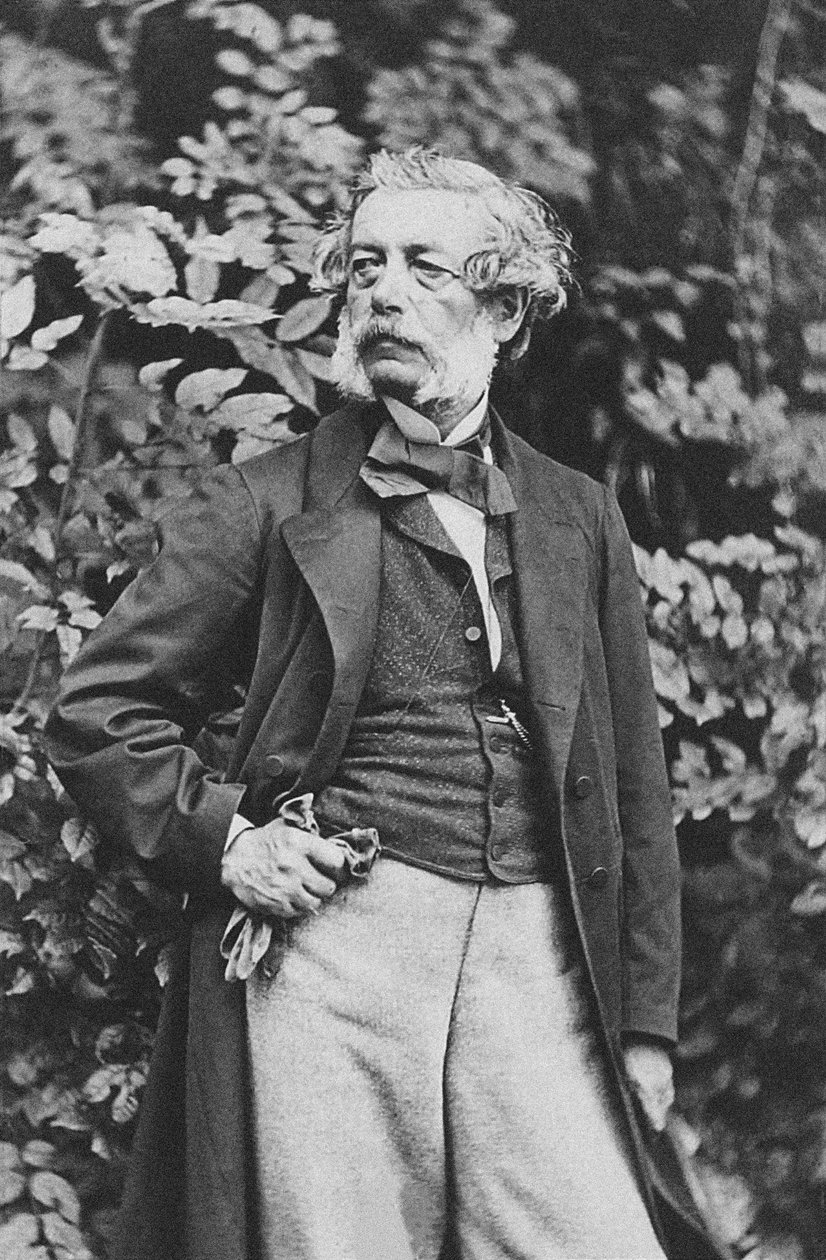 Porträtt av Franz Xaver Winterhalter 1805-1873, ca 1865. av Unbekannt