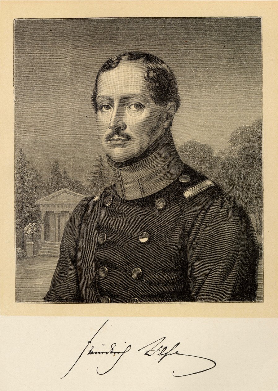 Porträtt av Fredrik Vilhelm III av Preussen 1797-1840. av Unbekannt