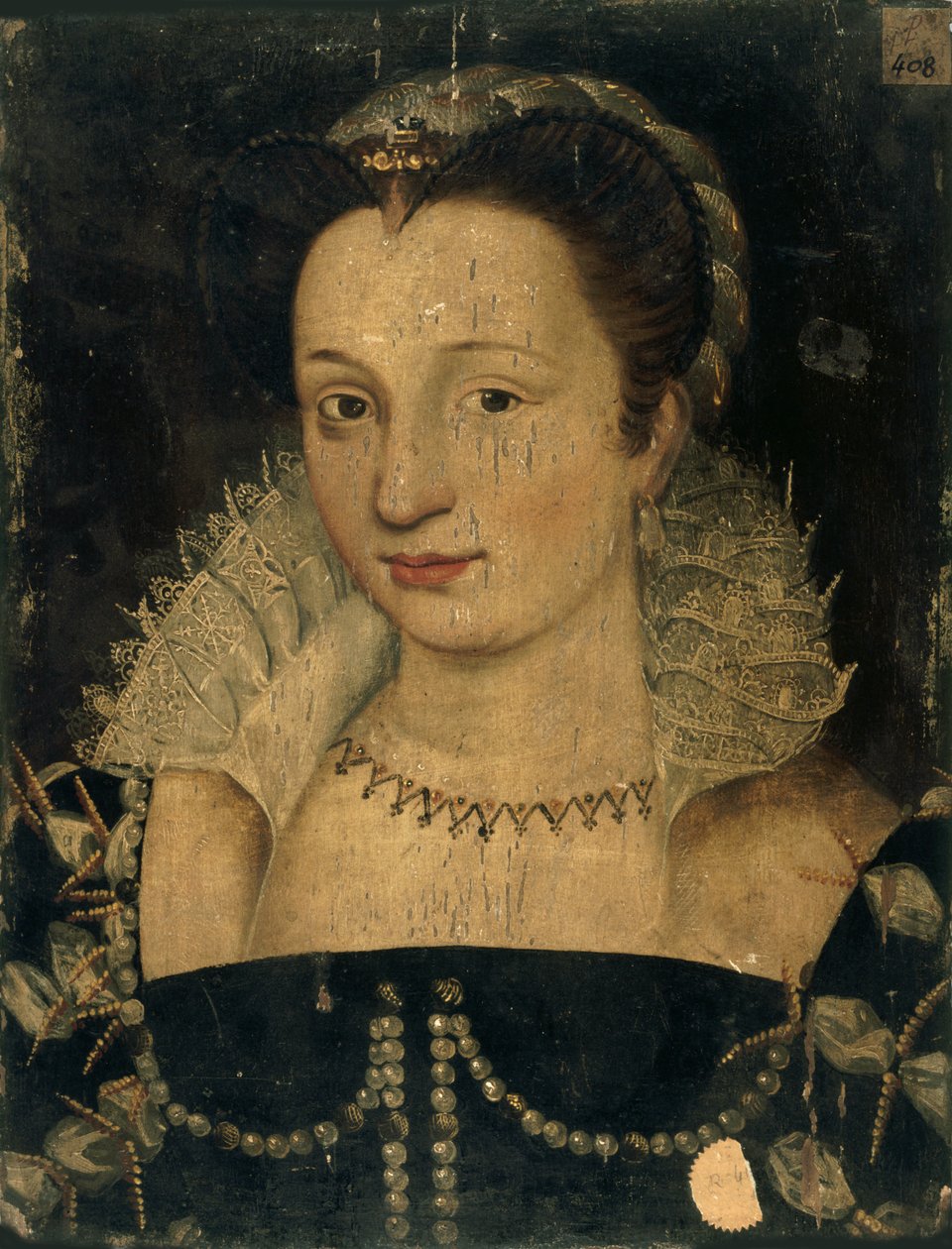 Porträtt av Gabrielle d