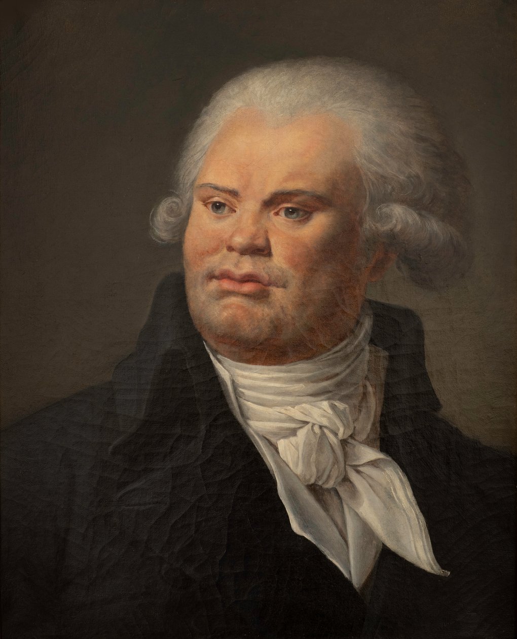 Porträtt av Georges Jacques Danton 1759-1794, ca. 1790. av Unbekannt