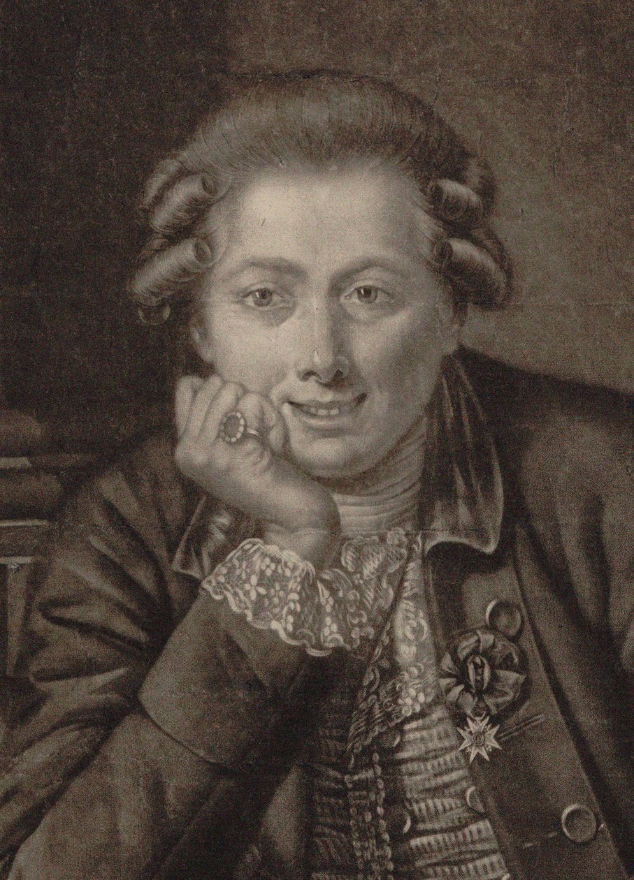 Porträtt av Giusto Ferdinando Tenducci 1736-1790, känd som il Senesino, 1770. av Unbekannt