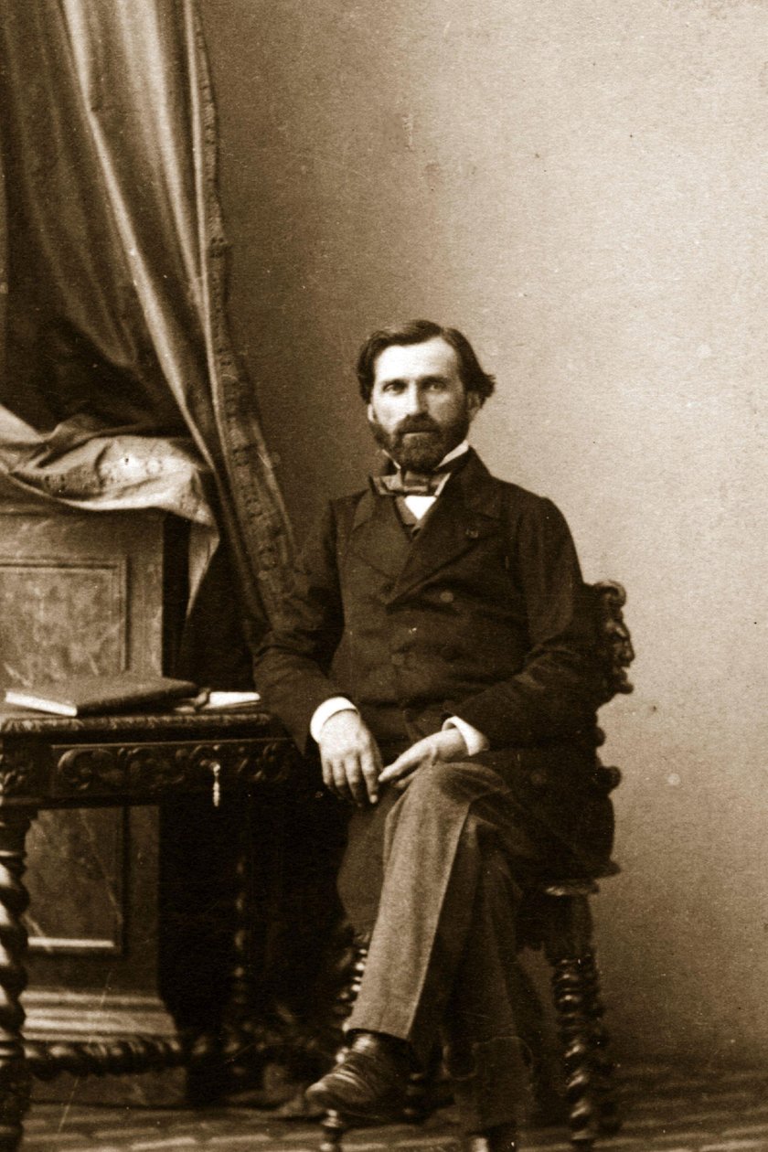 Porträtt av Guiseppe Verdi 1814-1901. av Unbekannt