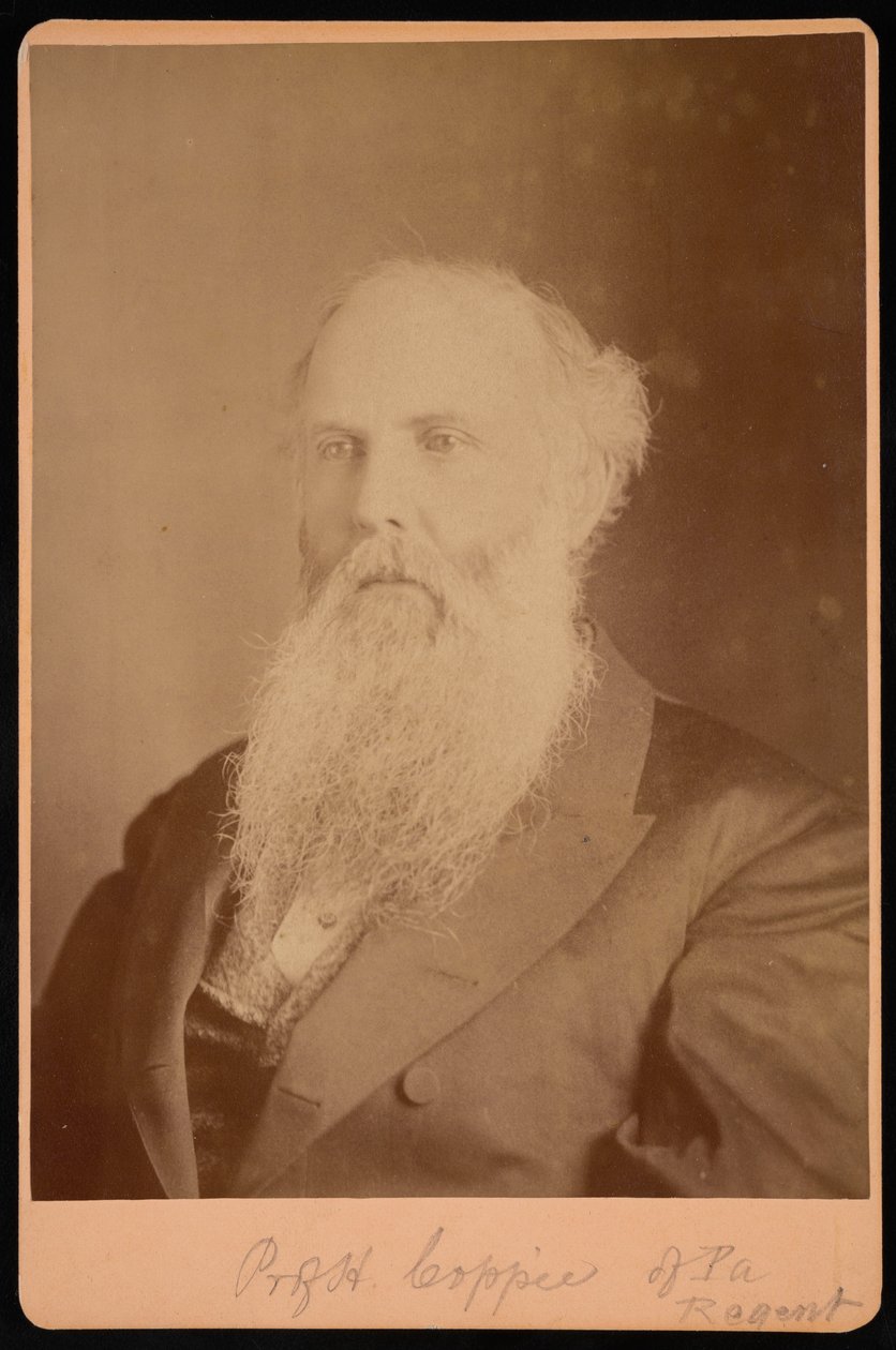 Porträtt av Henry Coppee 1821-1895, 1875. av Unbekannt