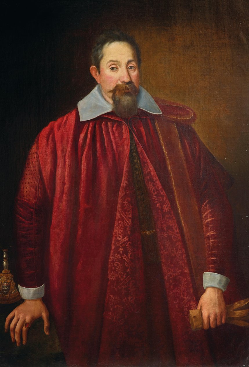 Porträtt av Jacopo Pitti 1519-1589 som en florentinsk senator, slutet av 1500-talet. av Unbekannt