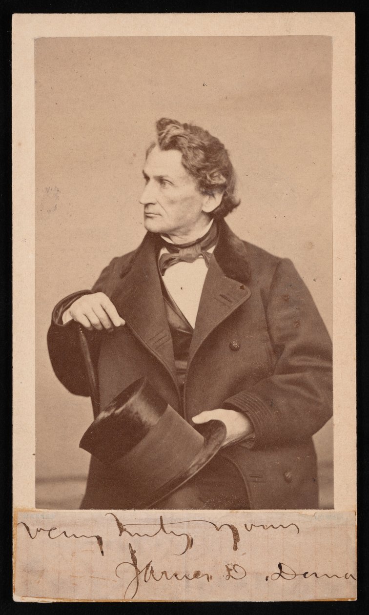 Porträtt av James Dwight Dana 1813-1895, före 1895. av Unbekannt
