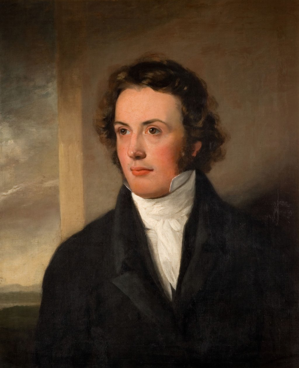 Porträtt av James Tibbetts Willmore 1800-63, 1830. av Unbekannt