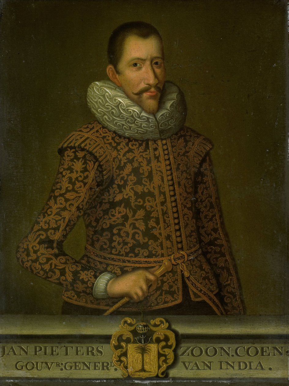 Porträtt av Jan Pieterszoon Coen (1587-1629) av Unbekannt