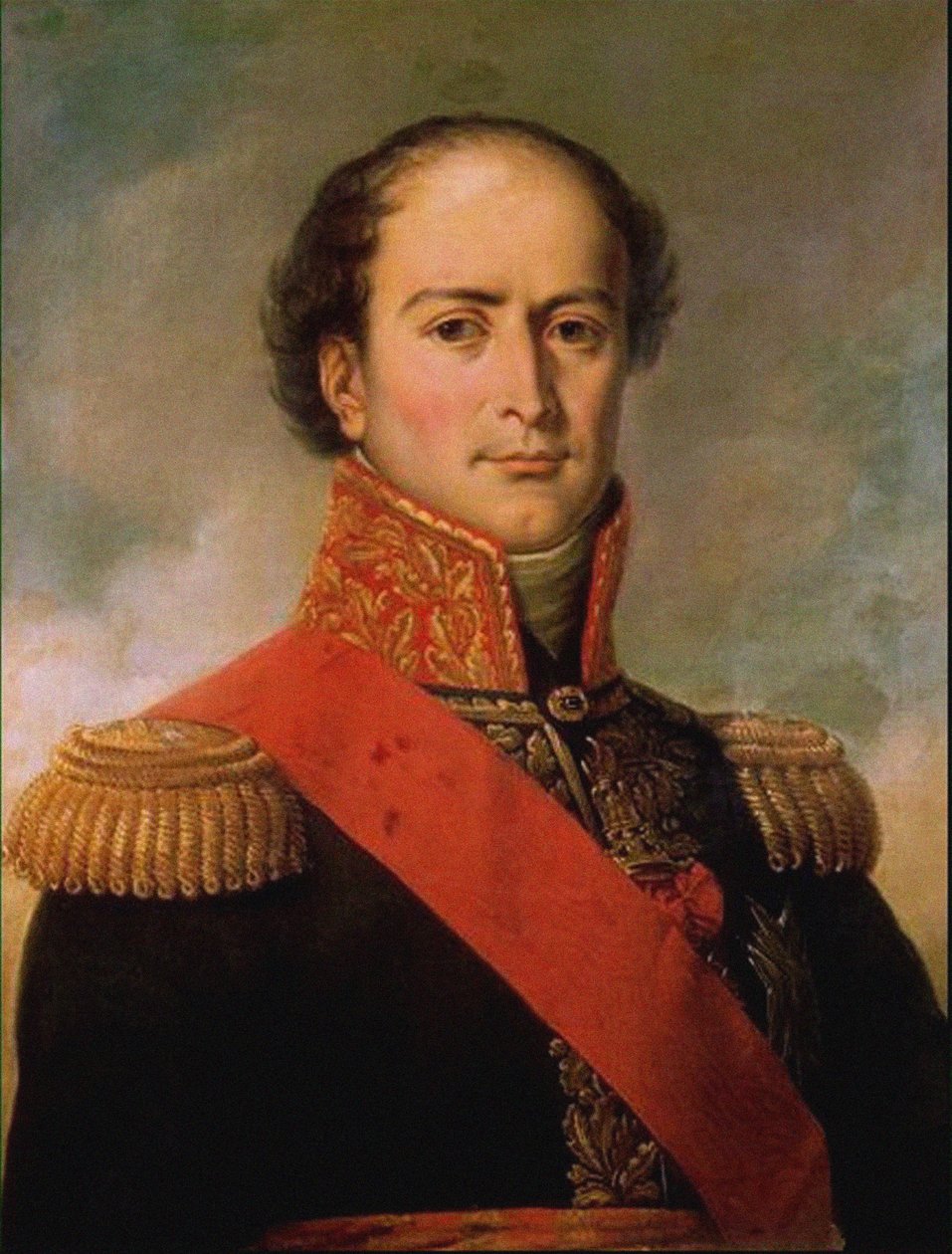 Porträtt av Jean-Baptiste Éblé 1758-1812 efter Jean-Baptiste Paulin Guérin av Unbekannt