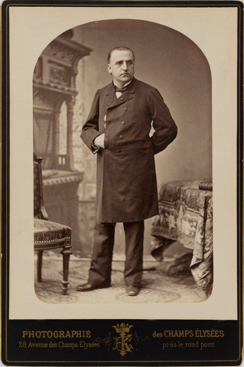 Porträtt av Jean Martin Charcot 1825-1893, ca. 1870. av Unbekannt