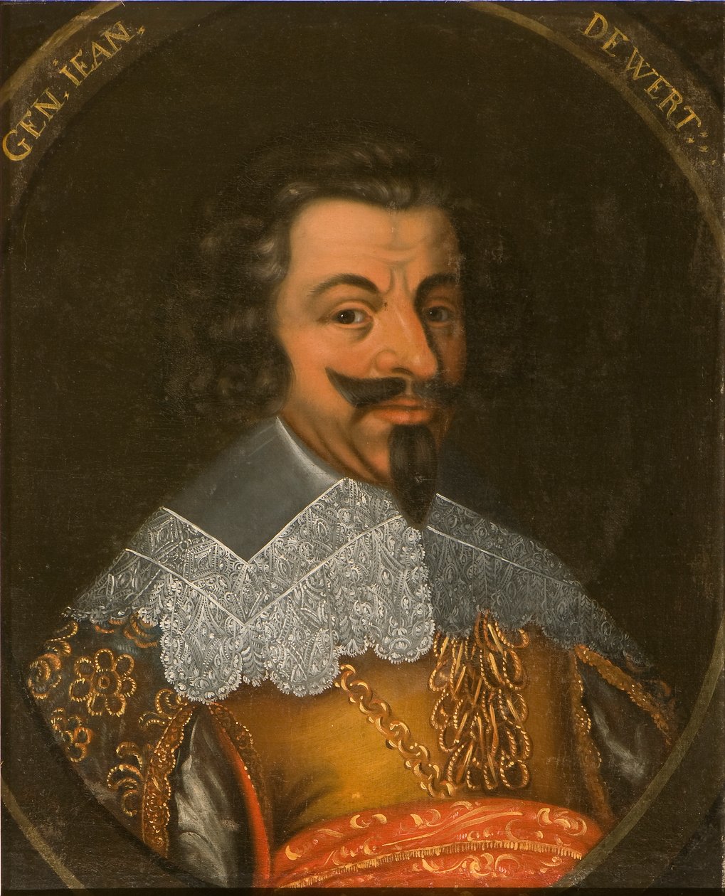 Porträtt av Johann von Werth 591-1652, första hälften av 1600-talet. av Unbekannt