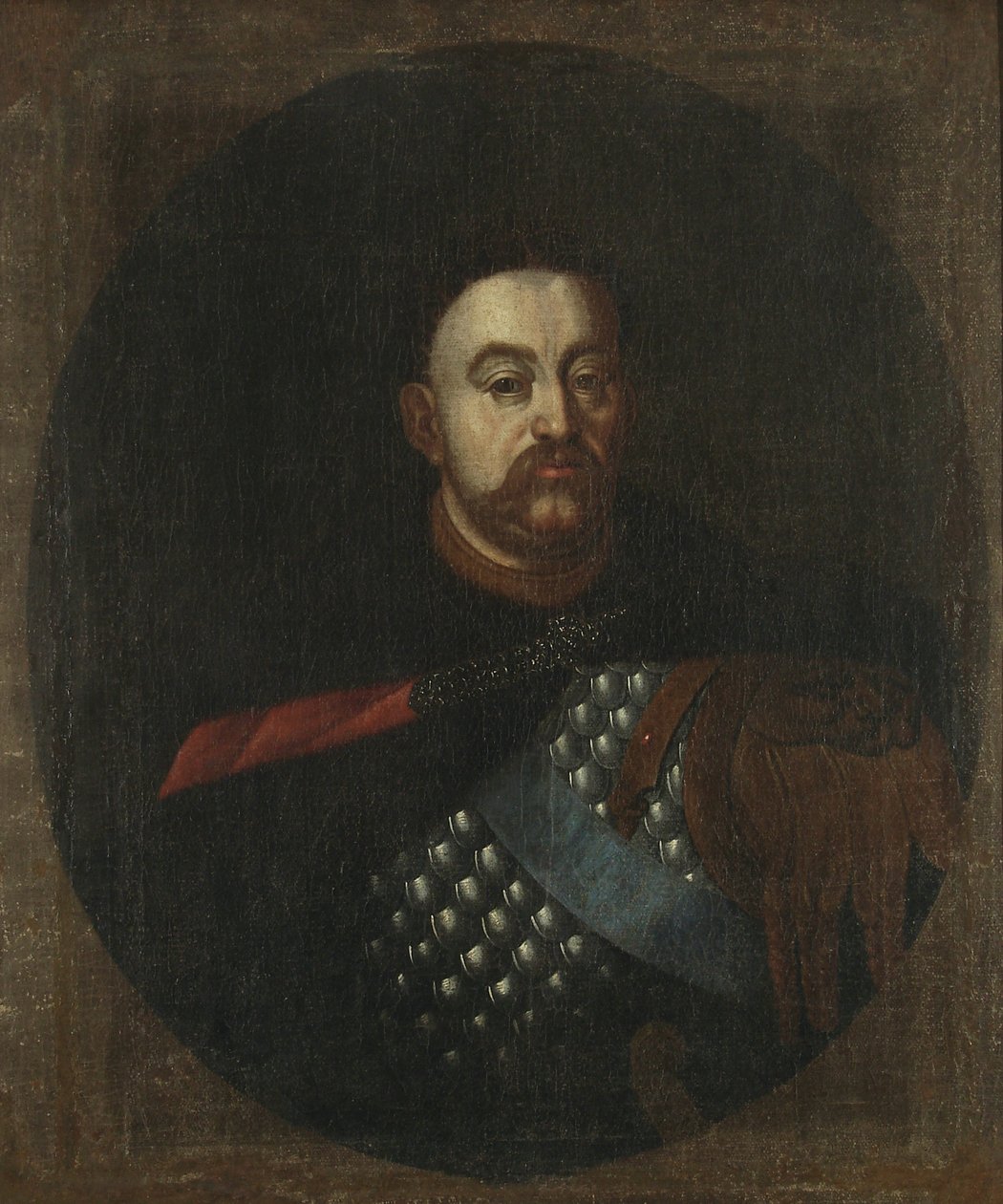 Porträtt av John III Sobieski 1629-1696, kung av Polen och storhertig av Litauen, ca 1685 av Unbekannt