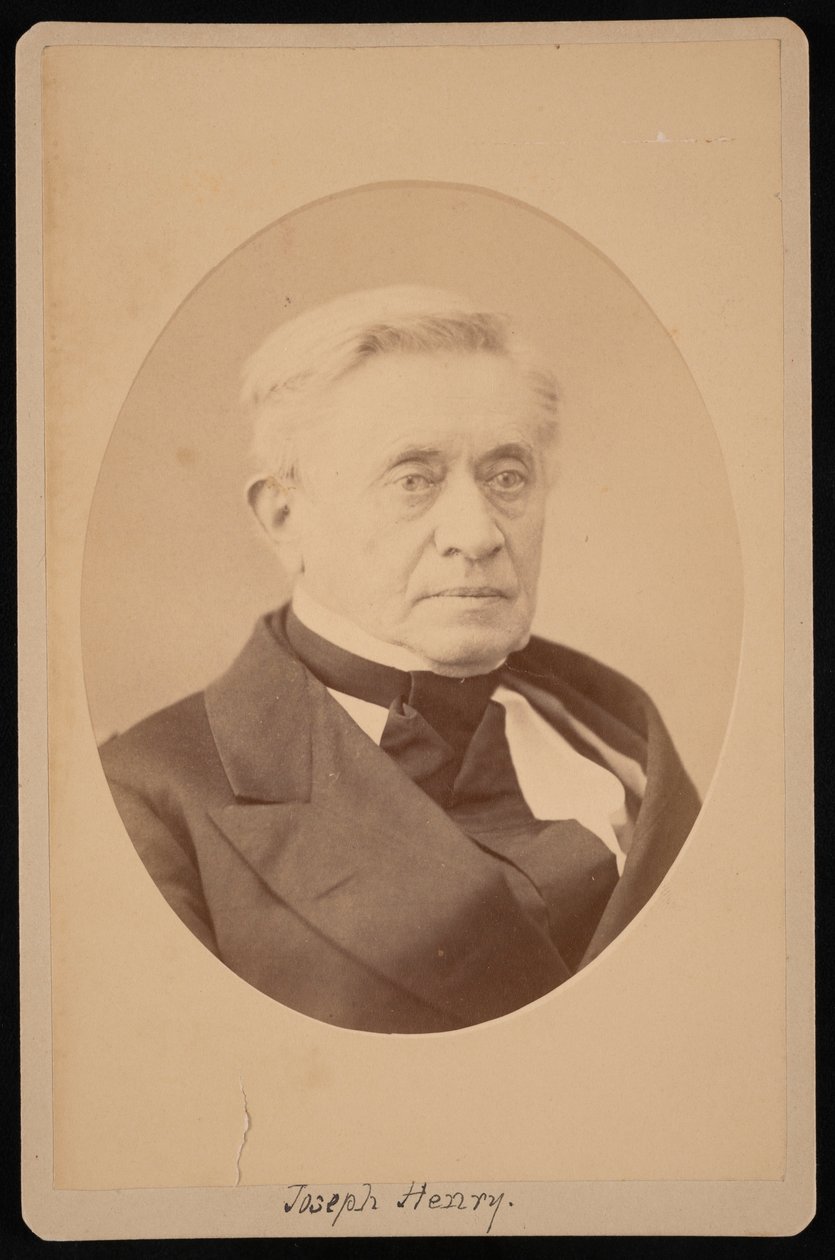 Porträtt av Joseph Henry 1797-1878, före 1878. av Unbekannt