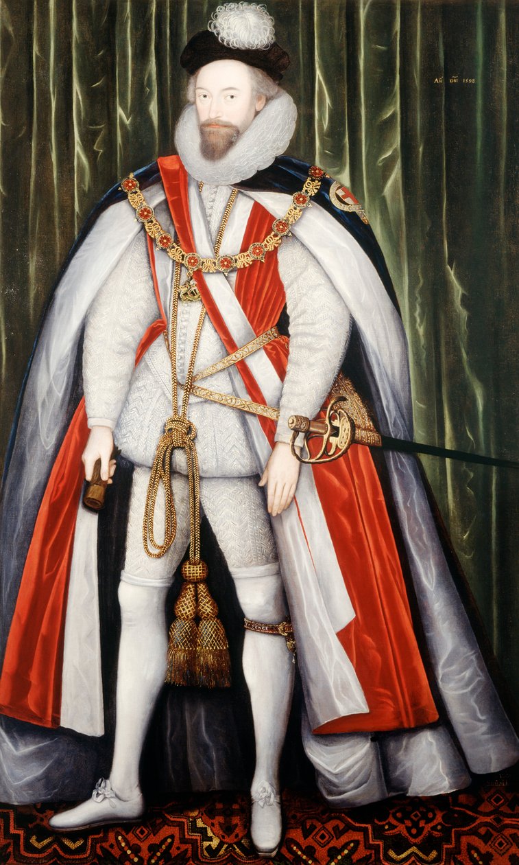 Porträtt av Lord Thomas Howard av Walden, 1:e earl av Suffolk, 1598 av Unbekannt