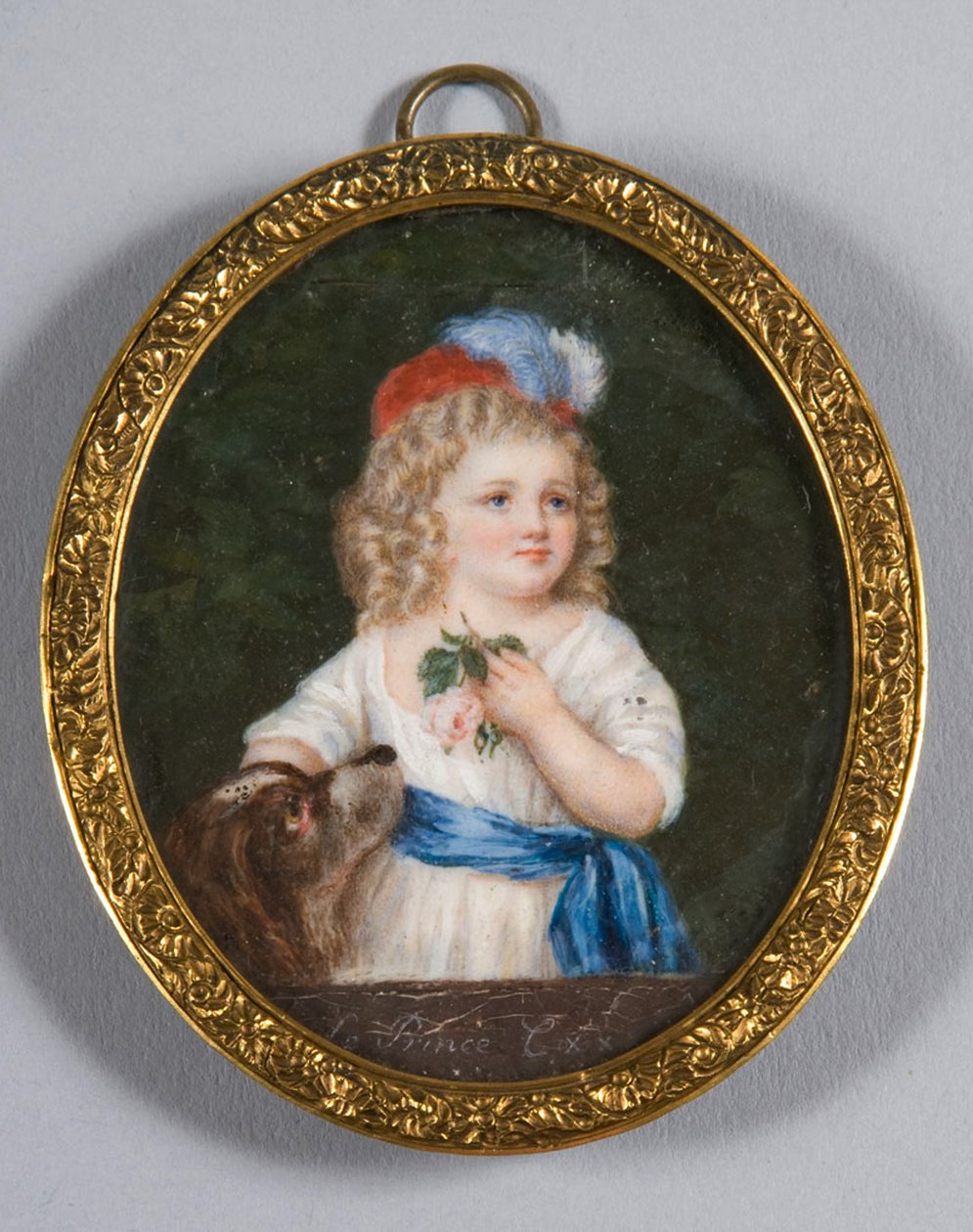 Porträtt av Louis-Charles, prins kunglig av Frankrike 1785-1795, 1800-talet av Unbekannt