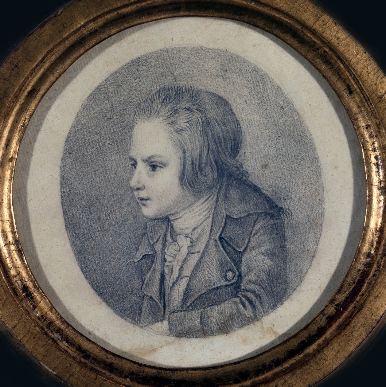 Porträtt av Louis-Charles, prins kunglig av Frankrike 1785-1795, tidigt 1790-tal. av Unbekannt