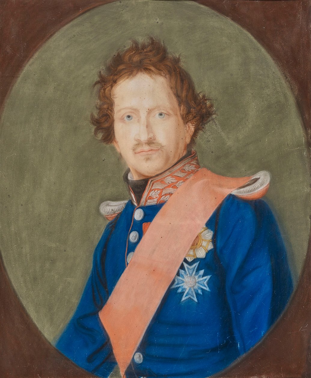 Porträtt av Ludwig I av Bayern 1786-1868, efter 1825. av Unbekannt