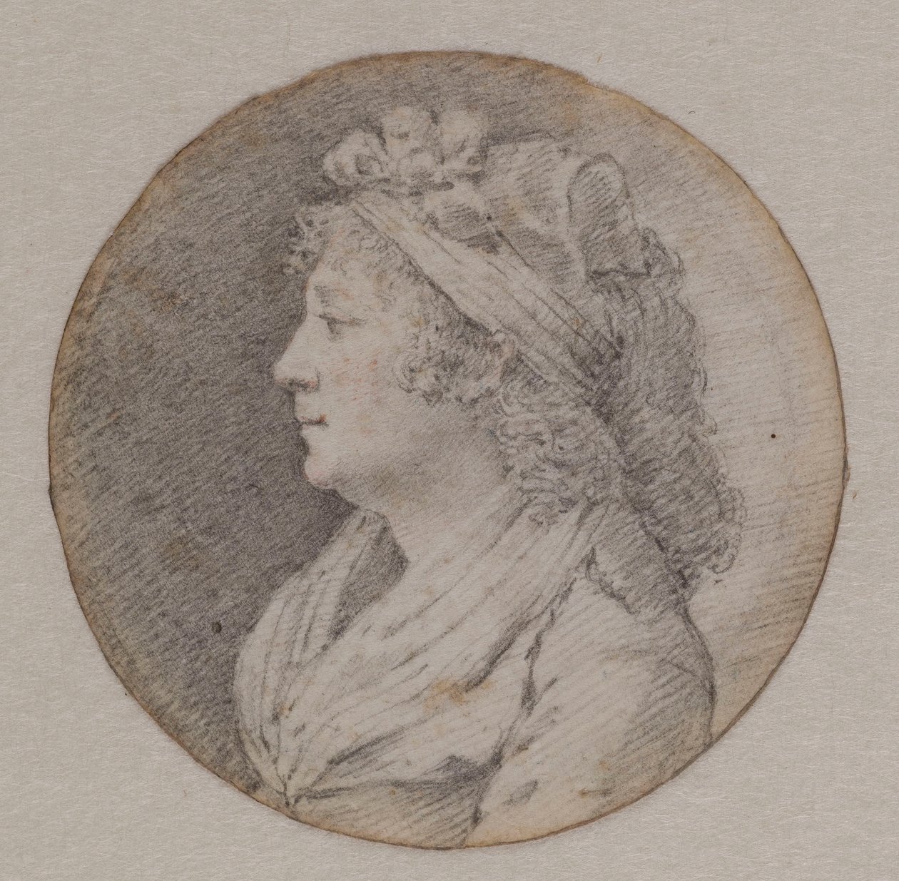 Porträtt av Marie Louise av Savojen 1749-1792, prinsessan av Lamballe. av Unbekannt