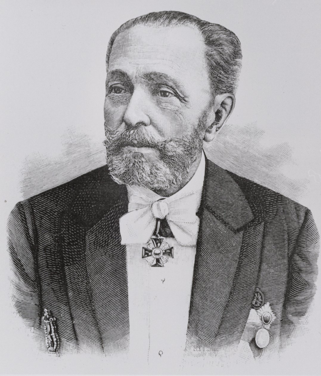 Porträtt av Marius Petipa 1818-1910, 1899 av Unbekannt