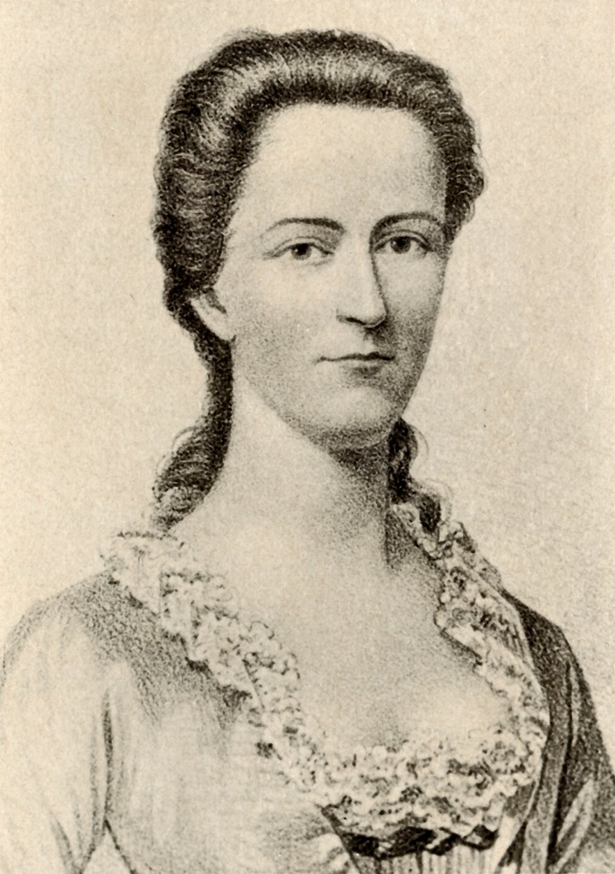 Porträtt av fru Mary Faneuil av Boston, George II:s regeringstid, c1760, 1937. av Unbekannt